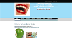 Desktop Screenshot of kwanimplant.com